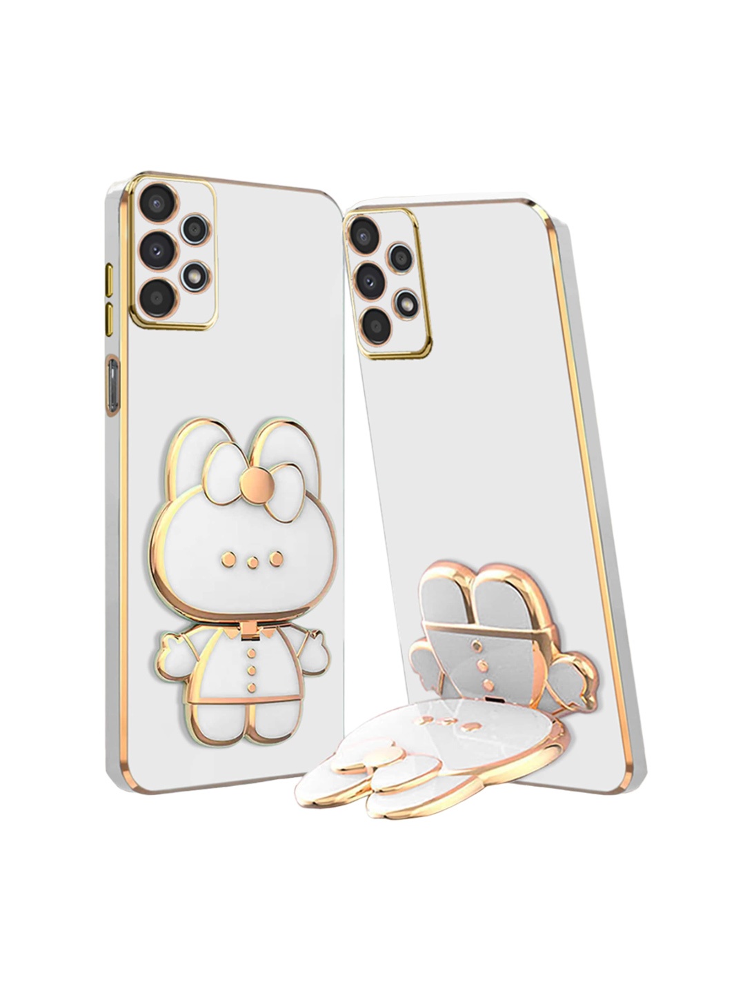 

Karwan 3D Cat Samsung A53 Back Cases, White