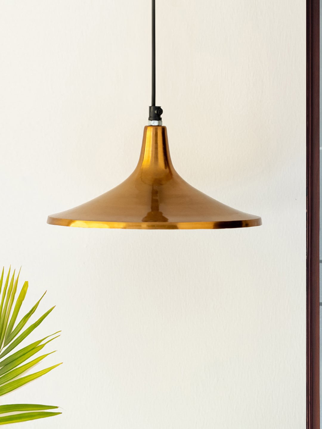 

ExclusiveLane Golden Hanging Pendant Lamp Shade, Gold