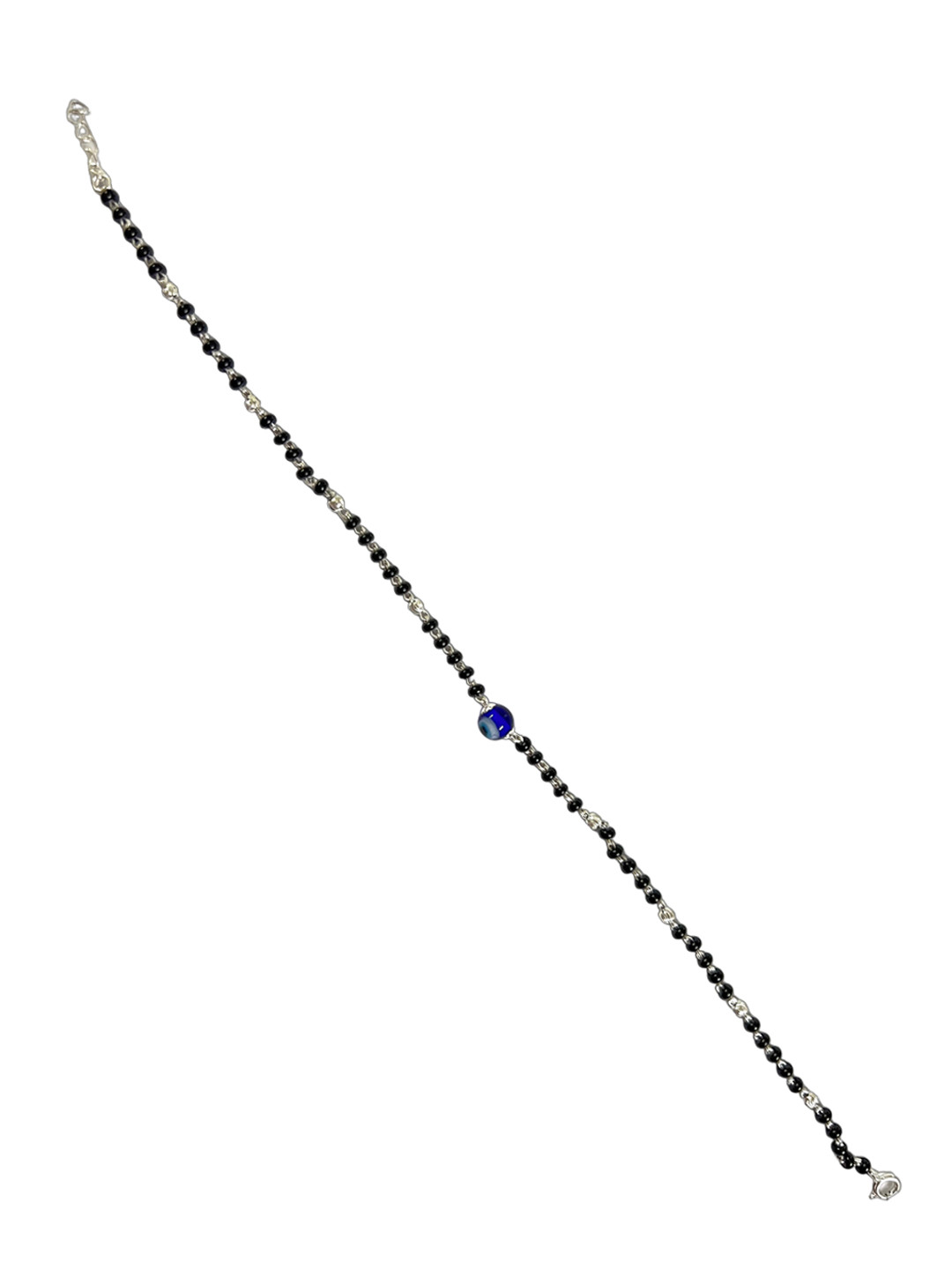 

Arte Jewels Silver-Plated Evil Eye Nazariya Anklet