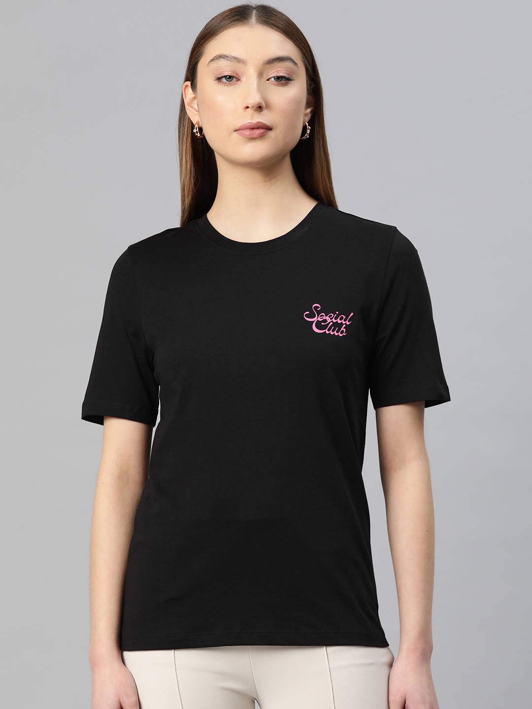 

Marks & Spencer Pure Cotton T-shirt, Black