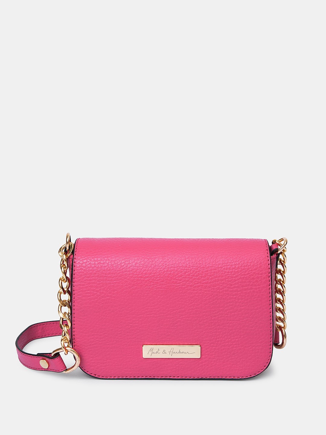 

Mast & Harbour Structured Sling Bag, Pink