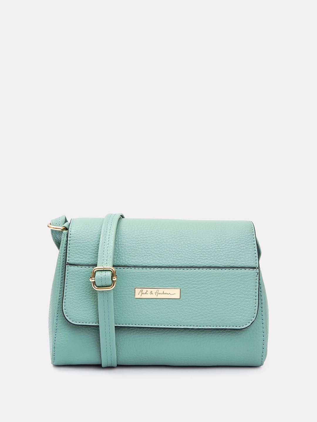 

Mast & Harbour Structured Sling Bag, Green