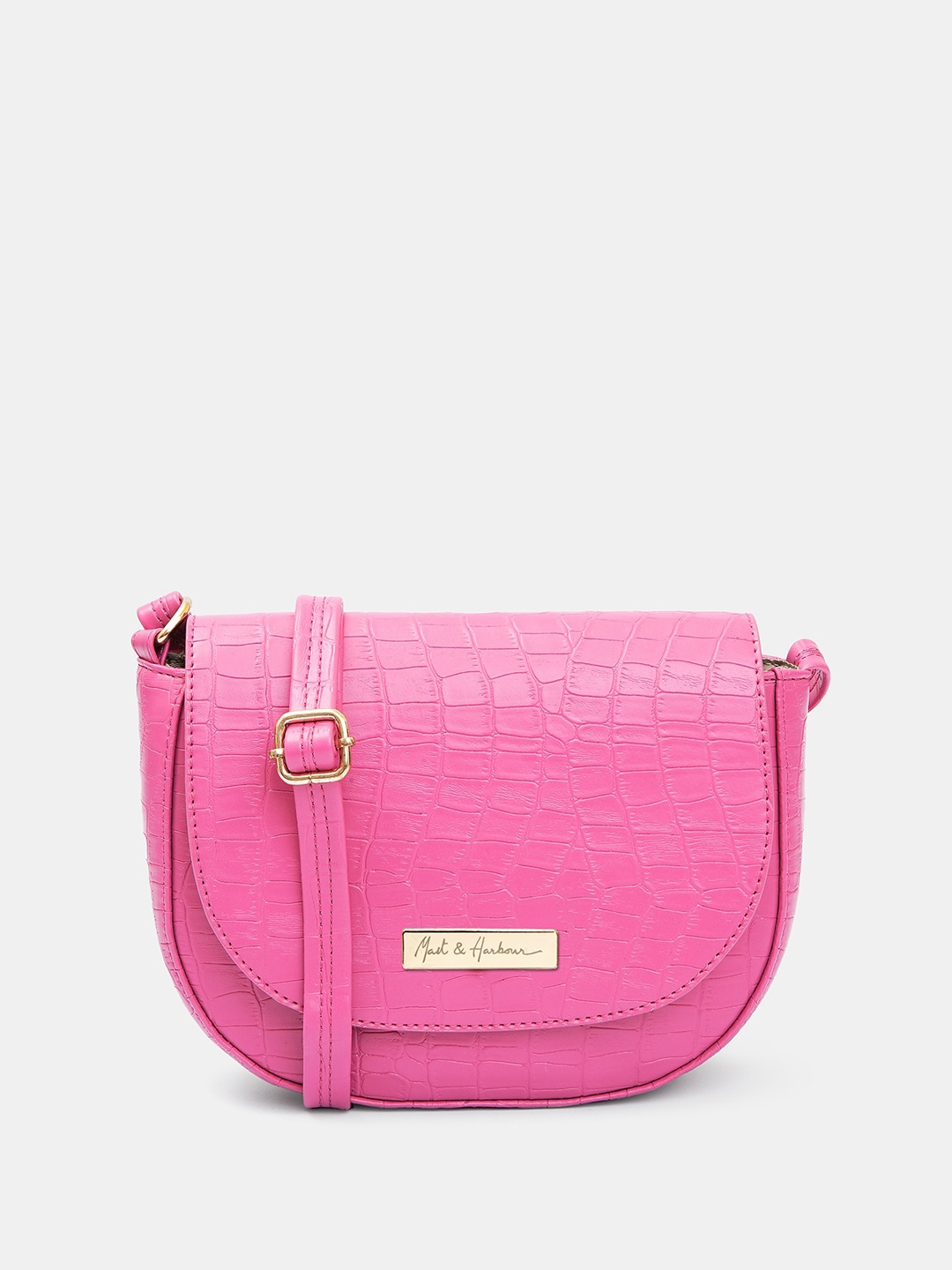 

Mast & Harbour Structured Sling Bag, Pink