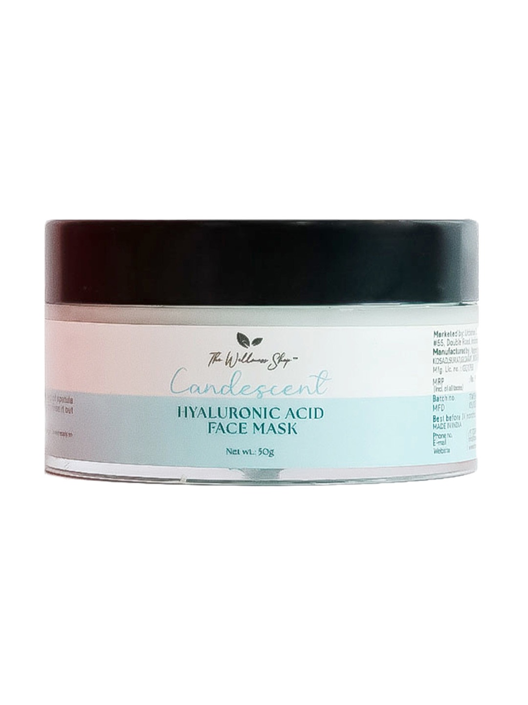 

The Wellness Shop Candescent Hyaluronic Acid Face Mask - 50ml, Na