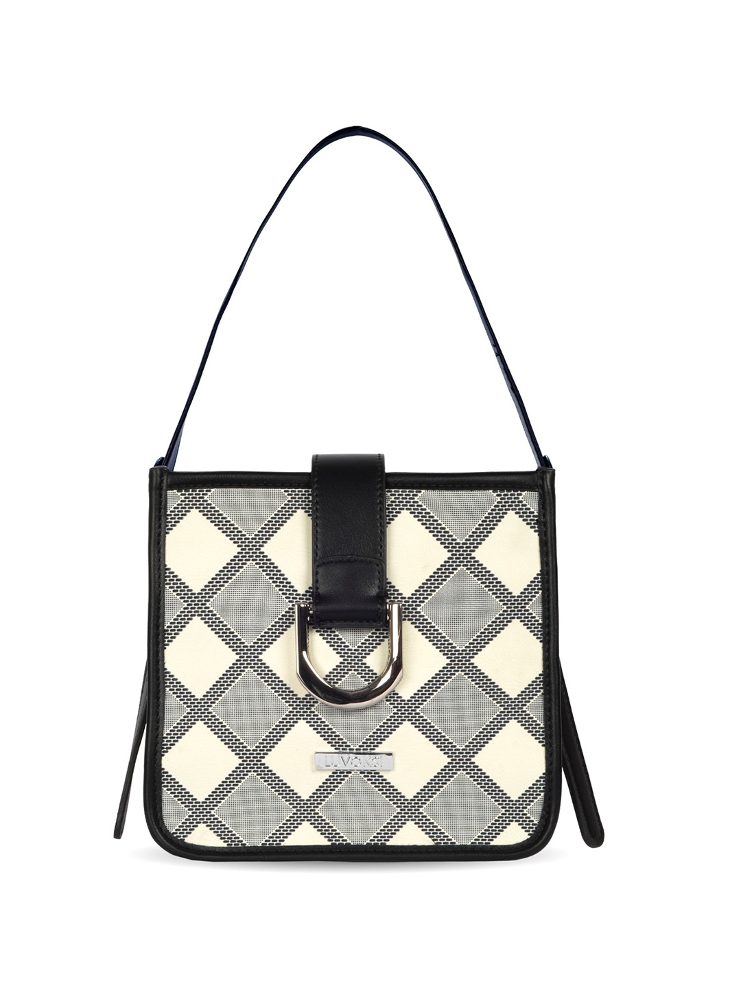 

Luvoksi PU Structured Handheld Bag, Black