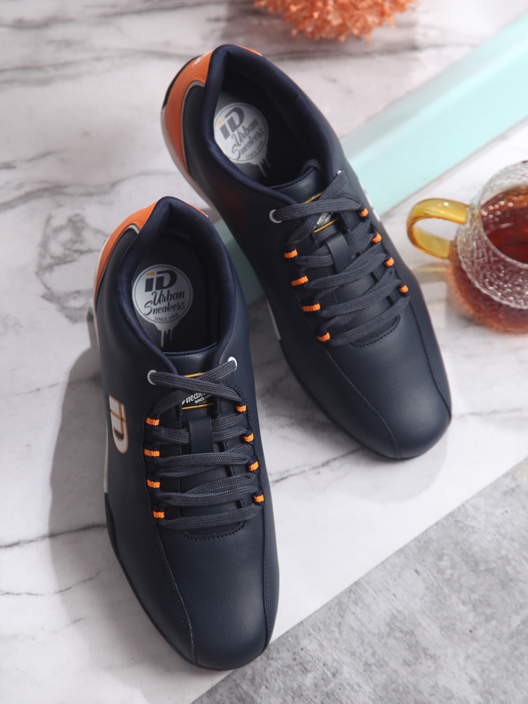 

ID Men Urban Flexible Anti-Skid Lightweight Sneakers, Navy blue