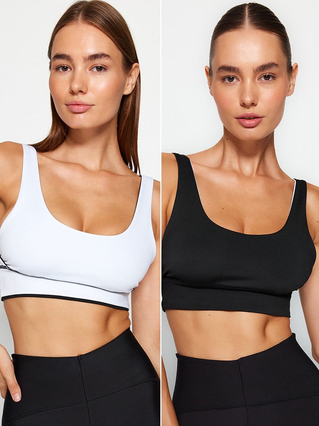 

Trendyol Full Coverage Lightly Padded Bra With Reversible, Black