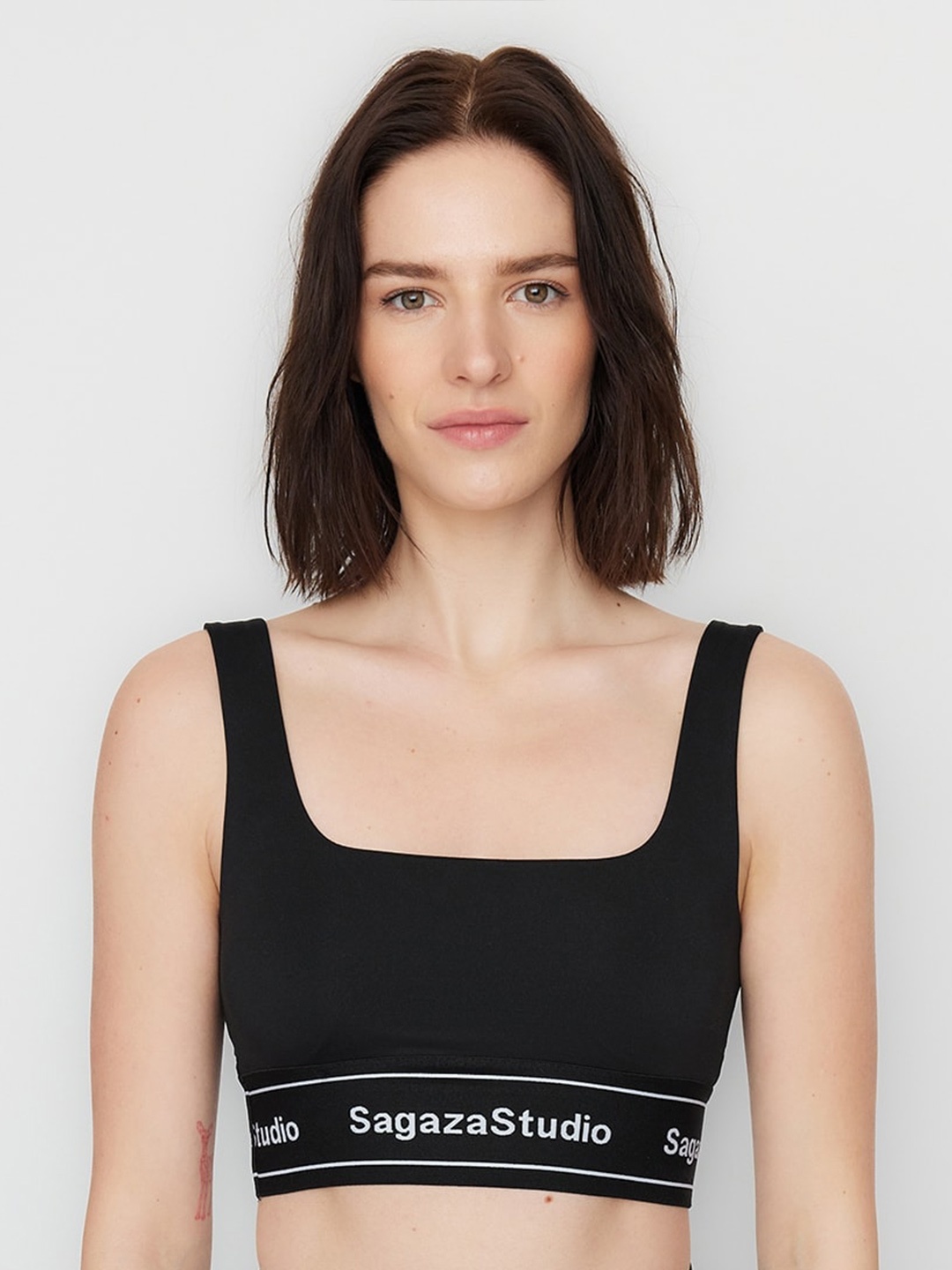 

Trendyol Full Coverage Lightly Padded Bra With All Day Comfort, Black