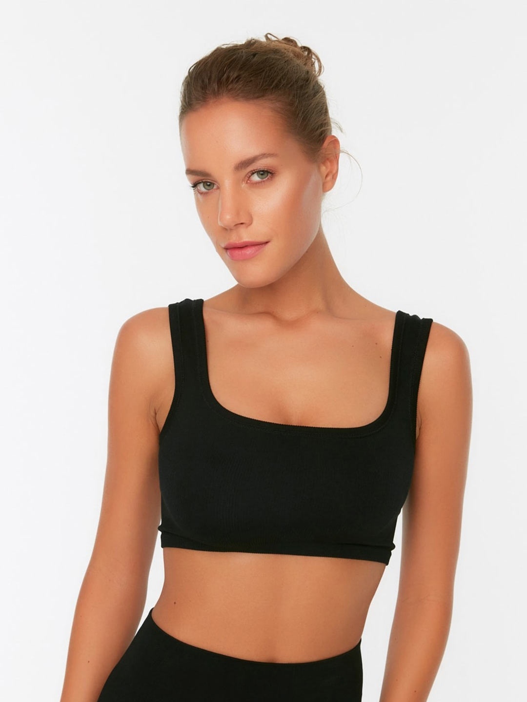 

Trendyol Full Coverage Lightly Padded Bra With All Day Comfort, Black