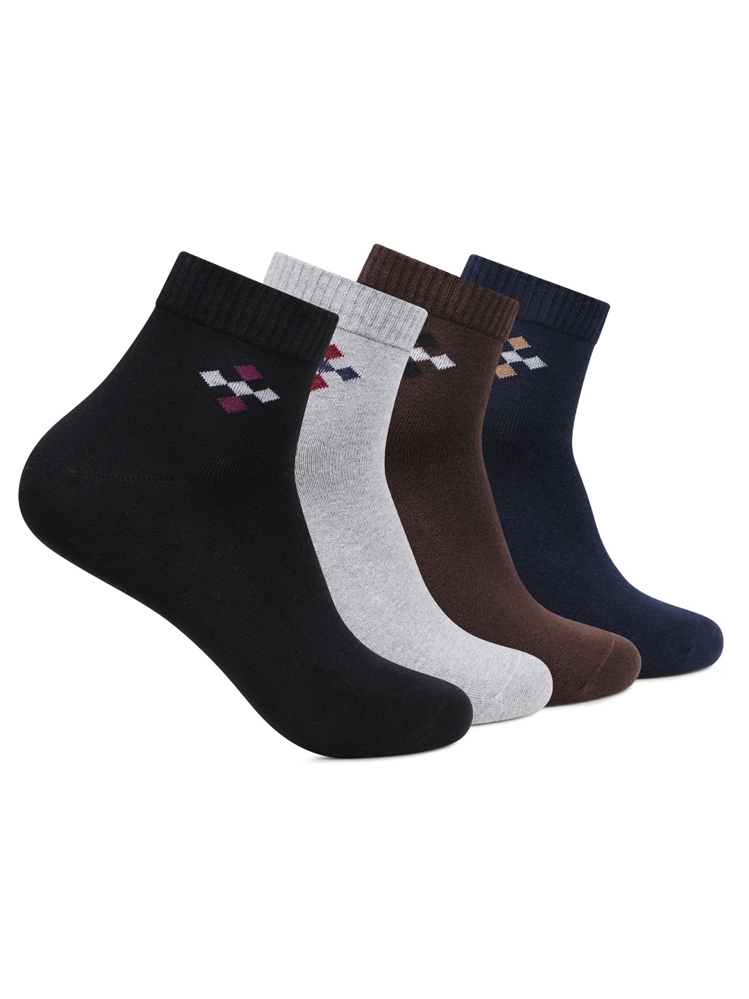

Bonjour Men Set of 4 Assorted Socks, Multi