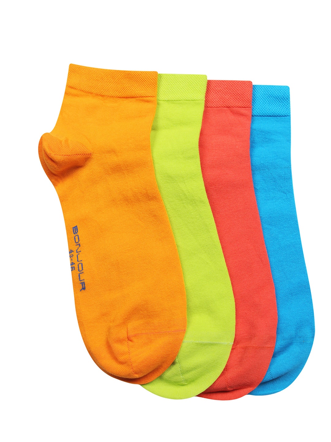 

Bonjour Men Set of 4 Assorted Socks, Multi