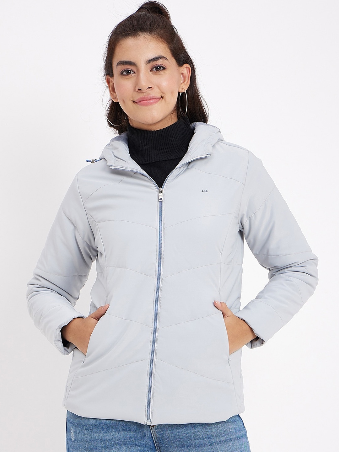 

Okane Hooded Lightweight Padded Jacket, Blue