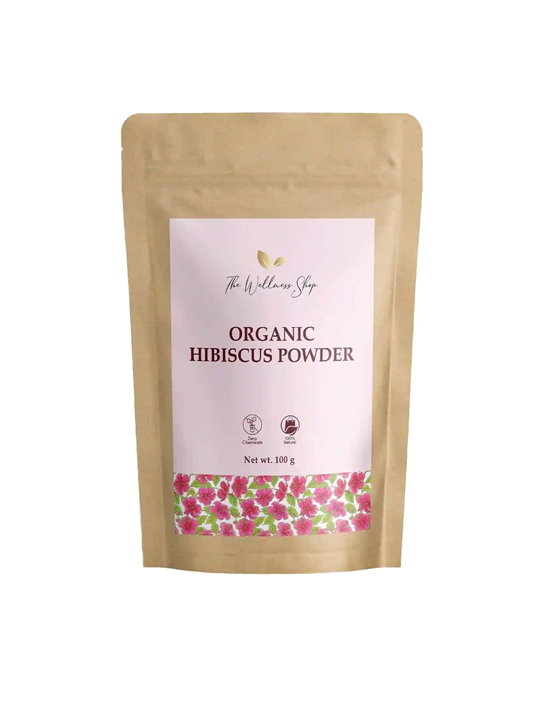 

The Wellness Shop Organic Hibiscus Hair Powder - 100g, Na