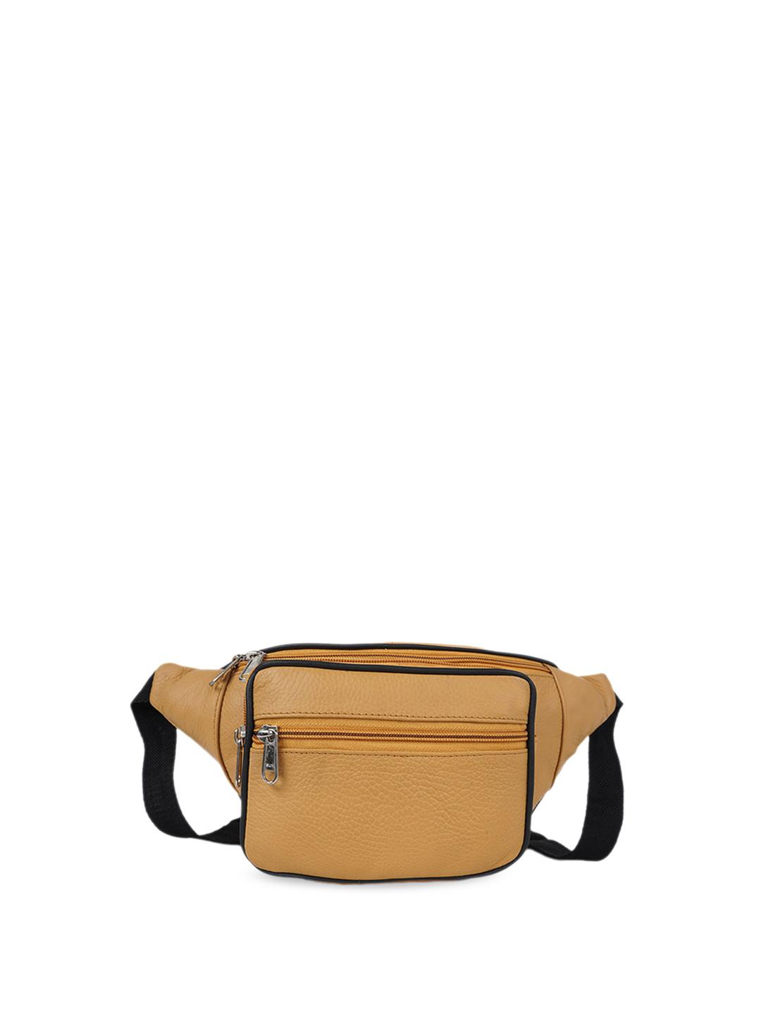 

CIMONI Unisex Leather Waist Pouch, Yellow