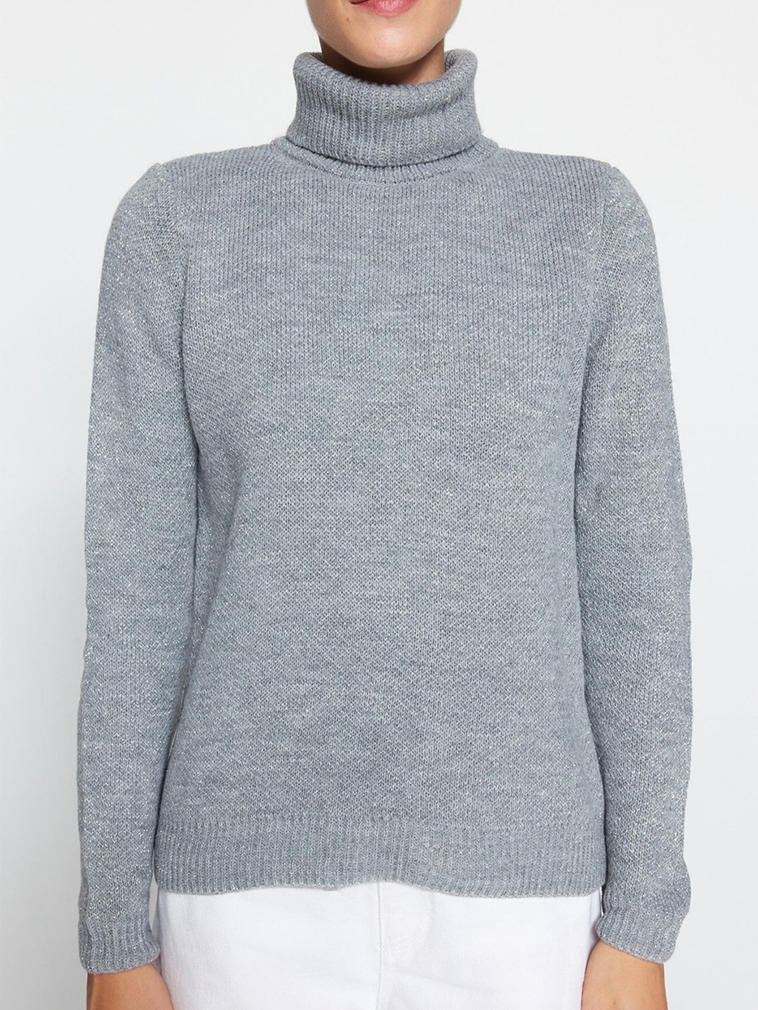 

Trendyol Turtle Neck Pullover, Grey