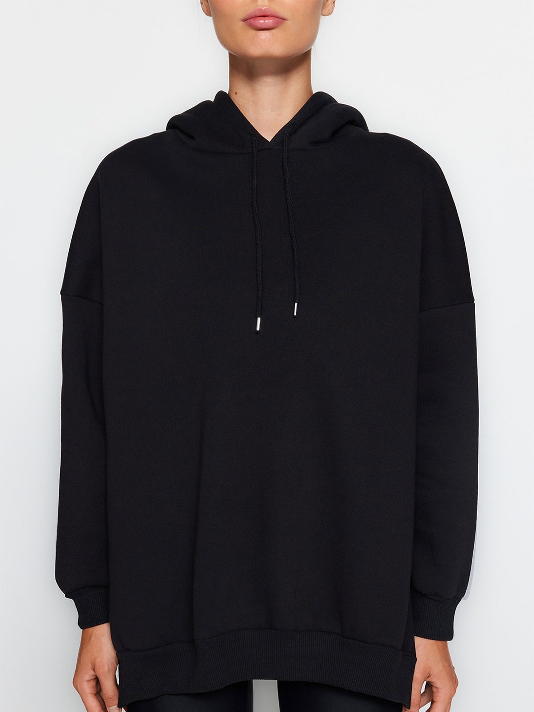 

Trendyol Hooded Pullover Sweatshirt, Black