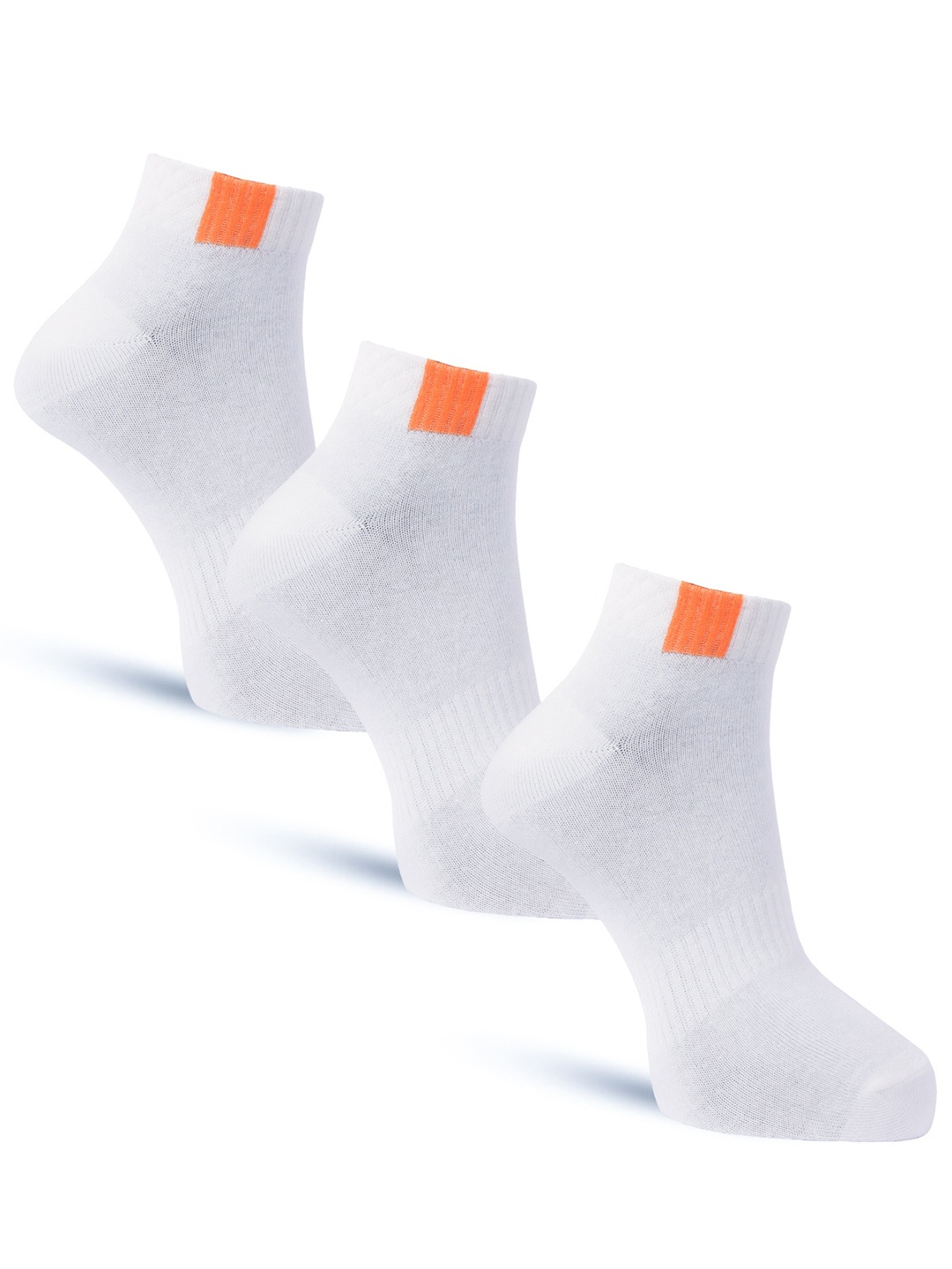 Dollar Socks Men Pack Of 3 Assorted Ankle-Length Socks