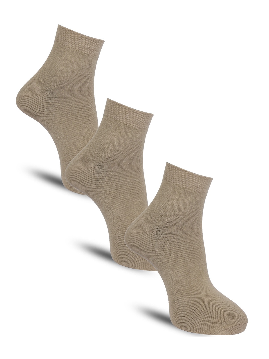

Dollar Socks Men Assorted Pack Of 3 Sweat Absorbency Cotton Ankle-Length Socks