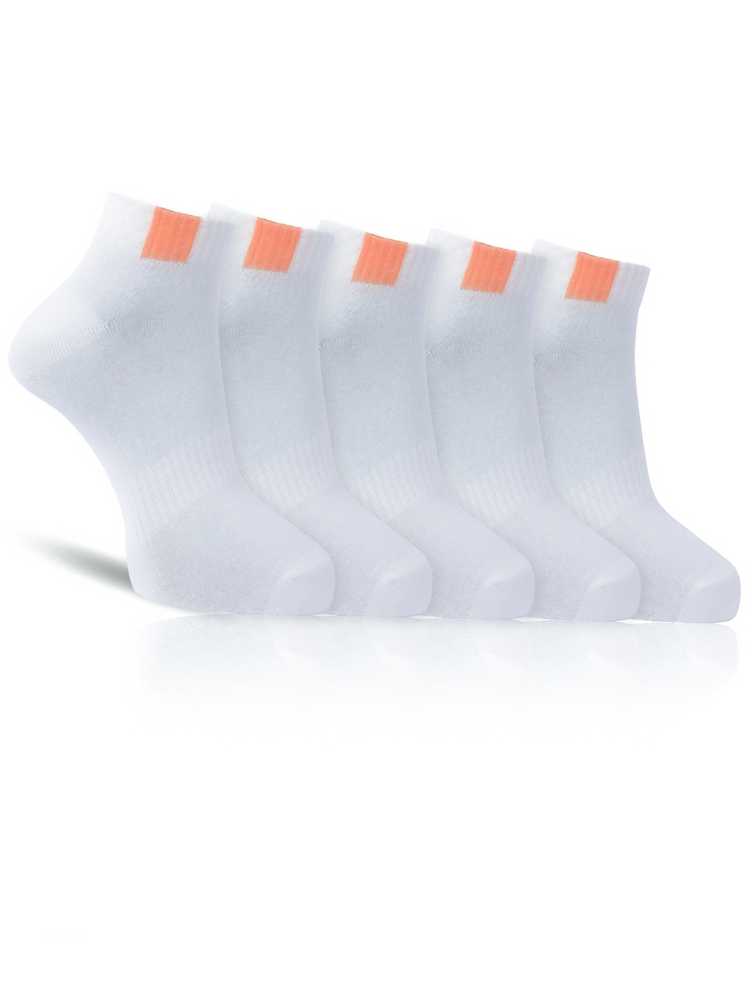 

Dollar Socks Men Pack Of 5 Assorted Pure Cotton Ankle Length Socks