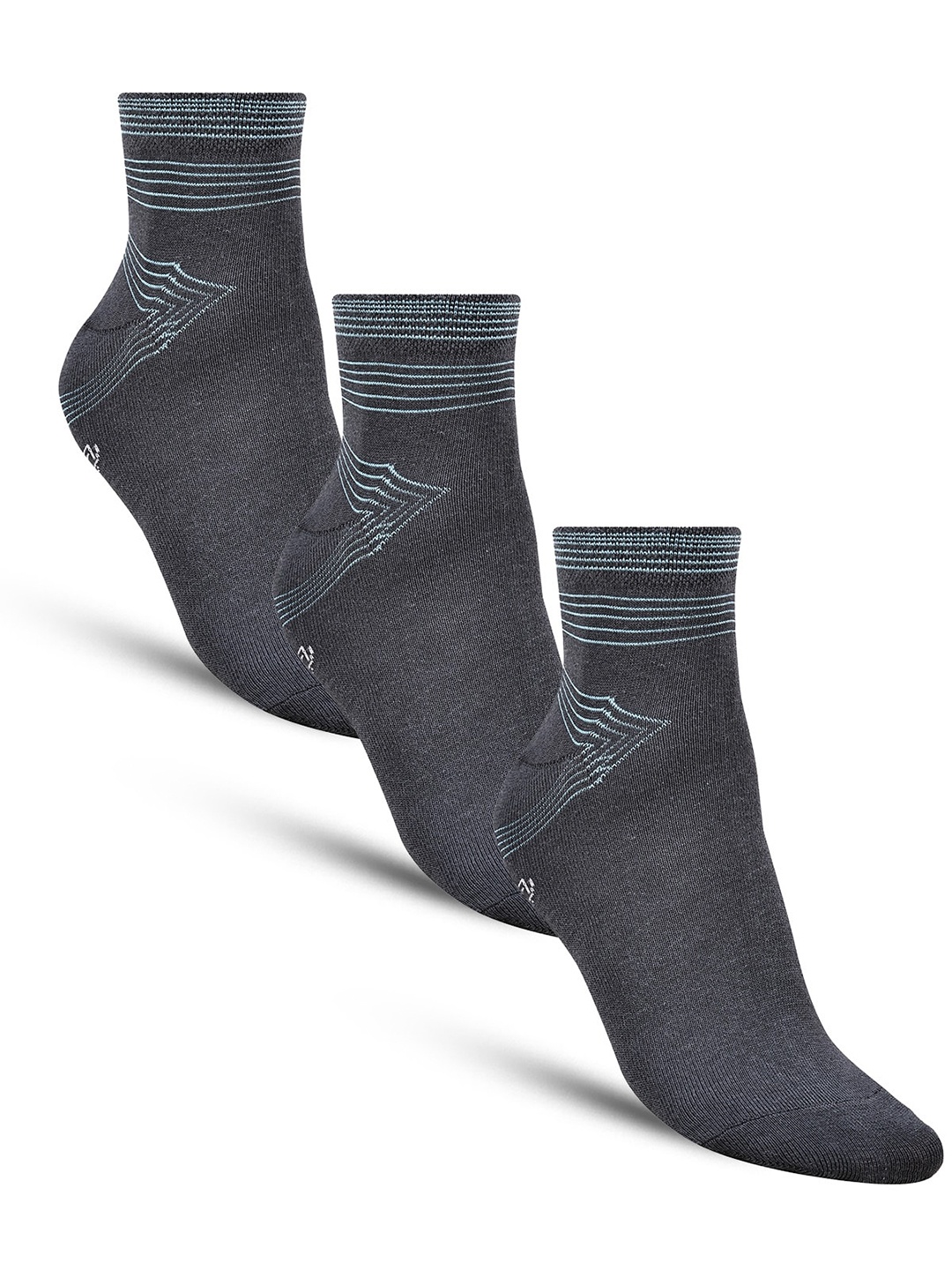 

Dollar Socks Men Pack Of 3 Cotton Assorted Above Ankle-Length Socks