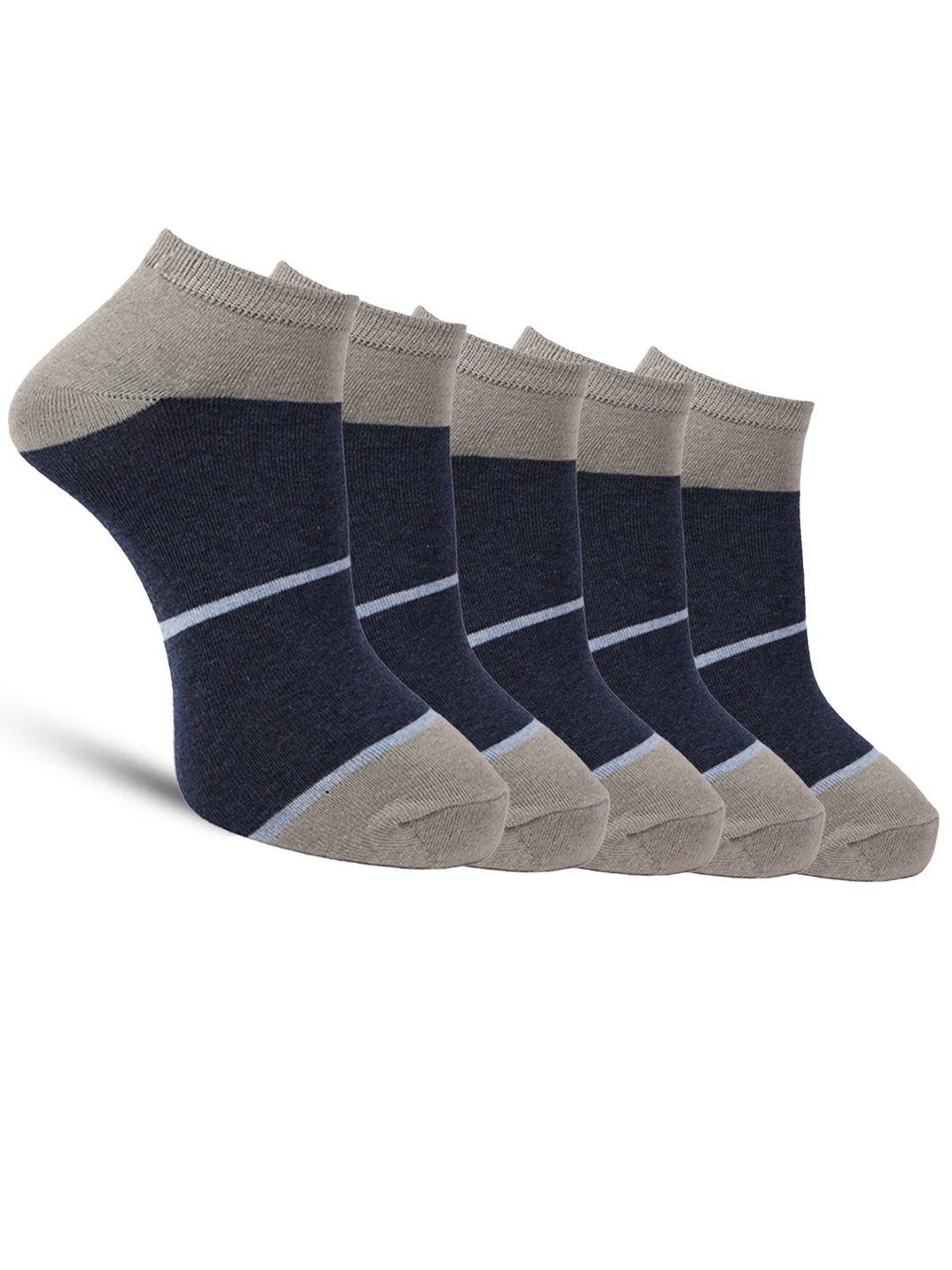 Dollar Socks Men Pack of 5 Assorted Cotton Socks
