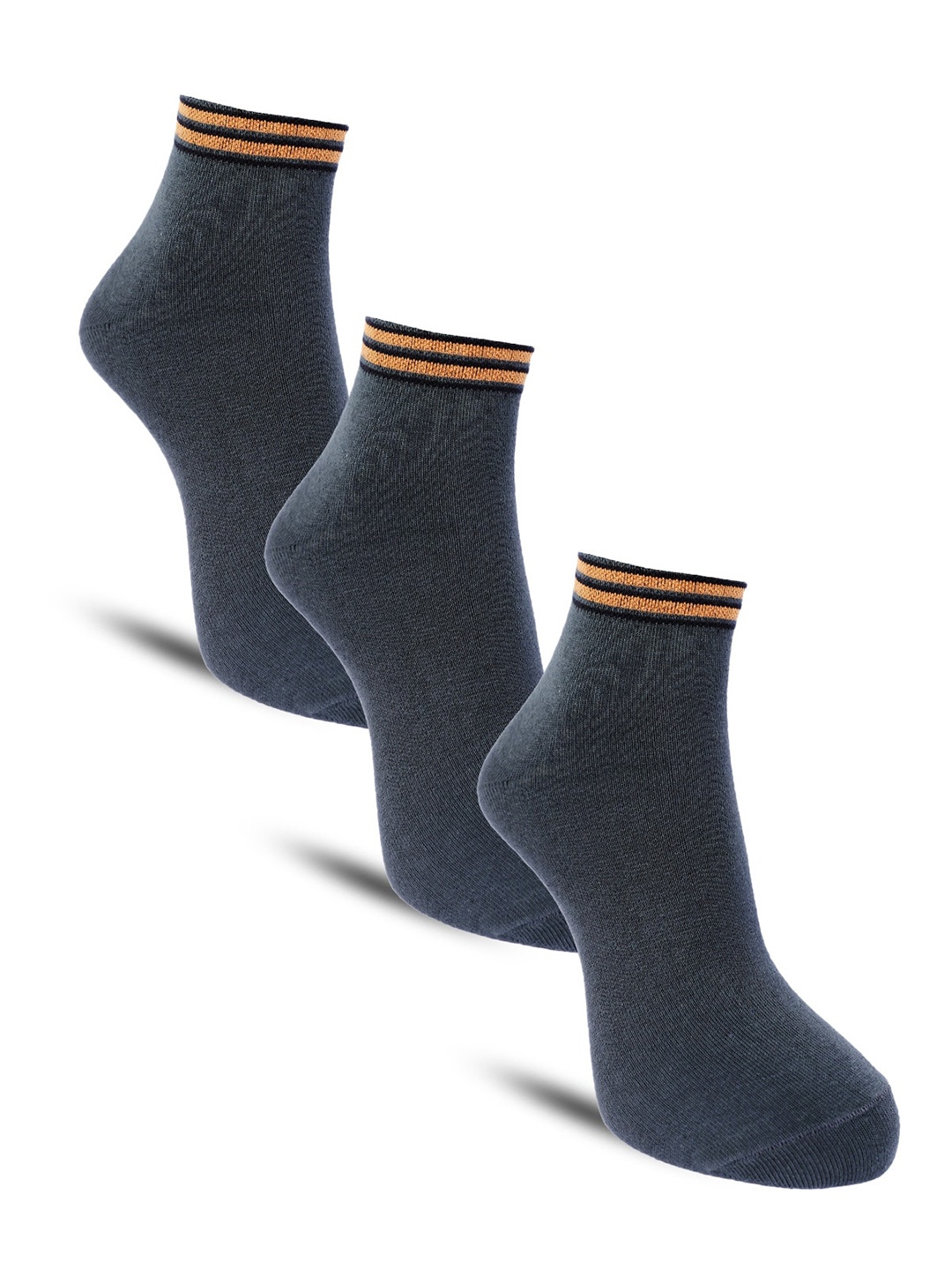 

Dollar Socks Men Pack Of 3 Assorted Ankle-Length Socks