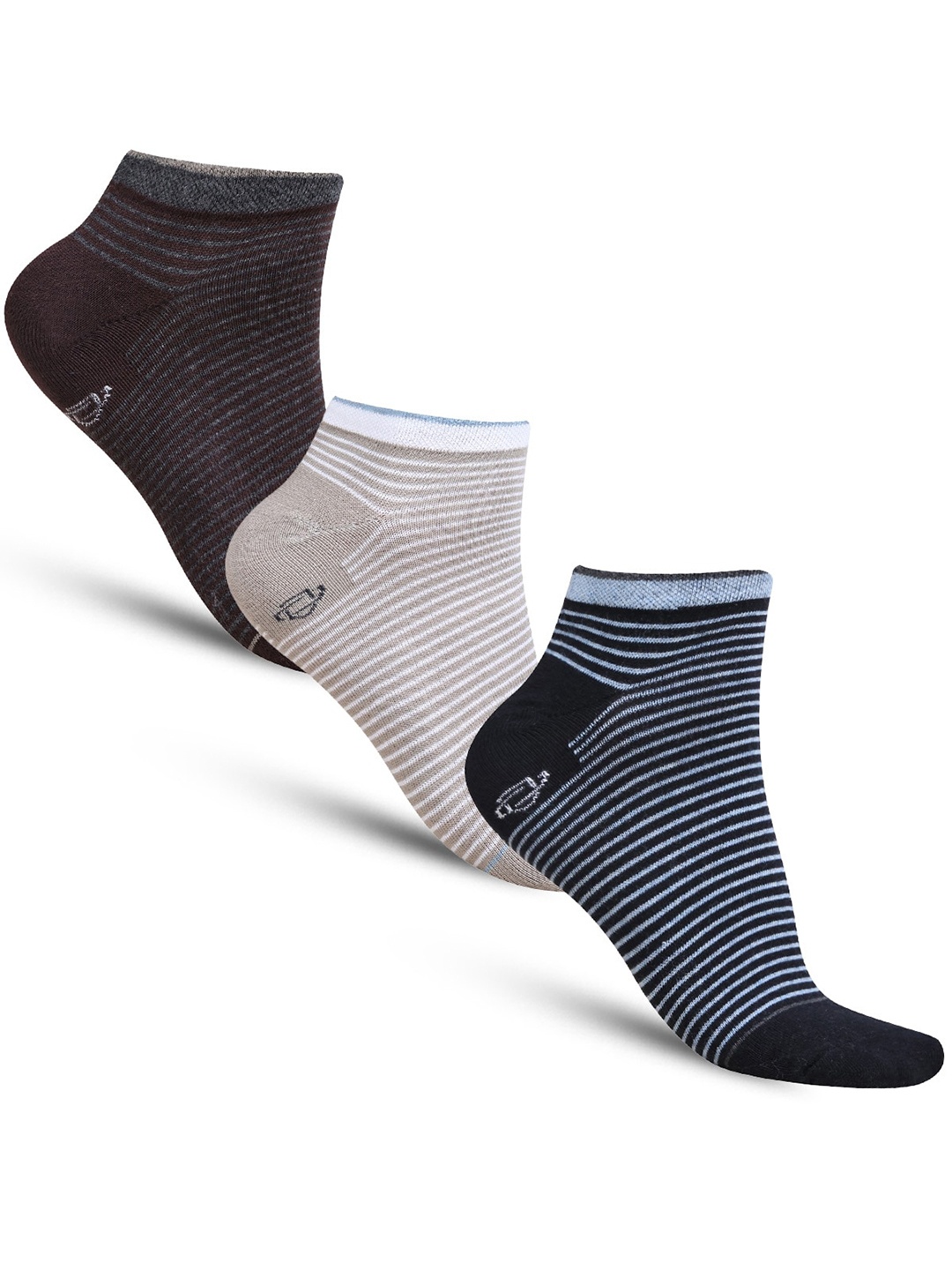 

Dollar Socks Men Pack of 3 Assorted Crew-Length Socks