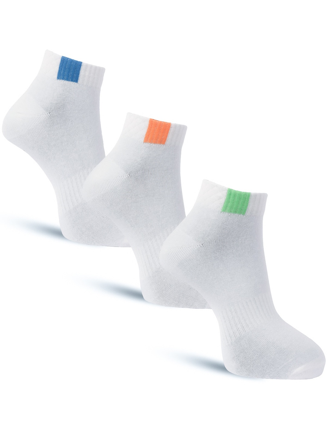 

Dollar Socks Men Pack Of 3 Assorted Ankle-Length Socks