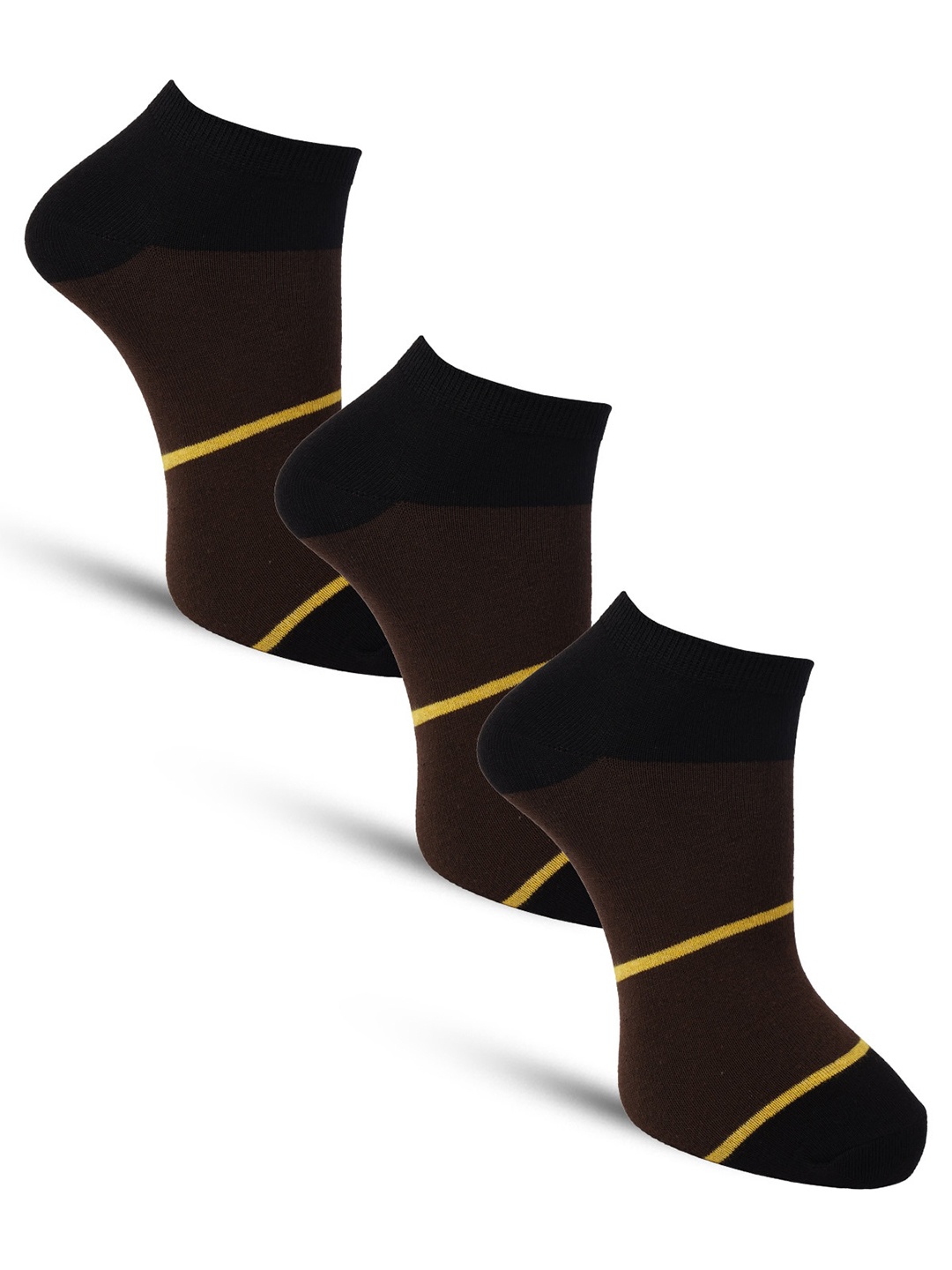 

Dollar Socks Men Pack Of 3 Assorted Ankle-Length Socks