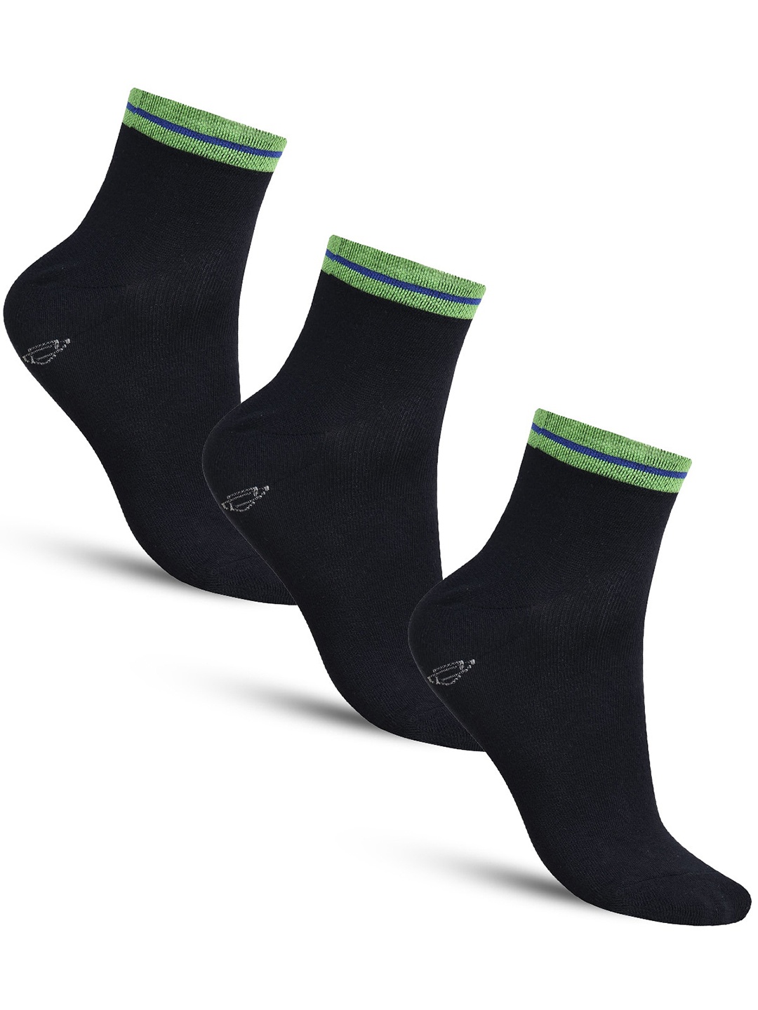 

Dollar Socks Men Pack Of 3 Assorted Above Ankle-Length Socks
