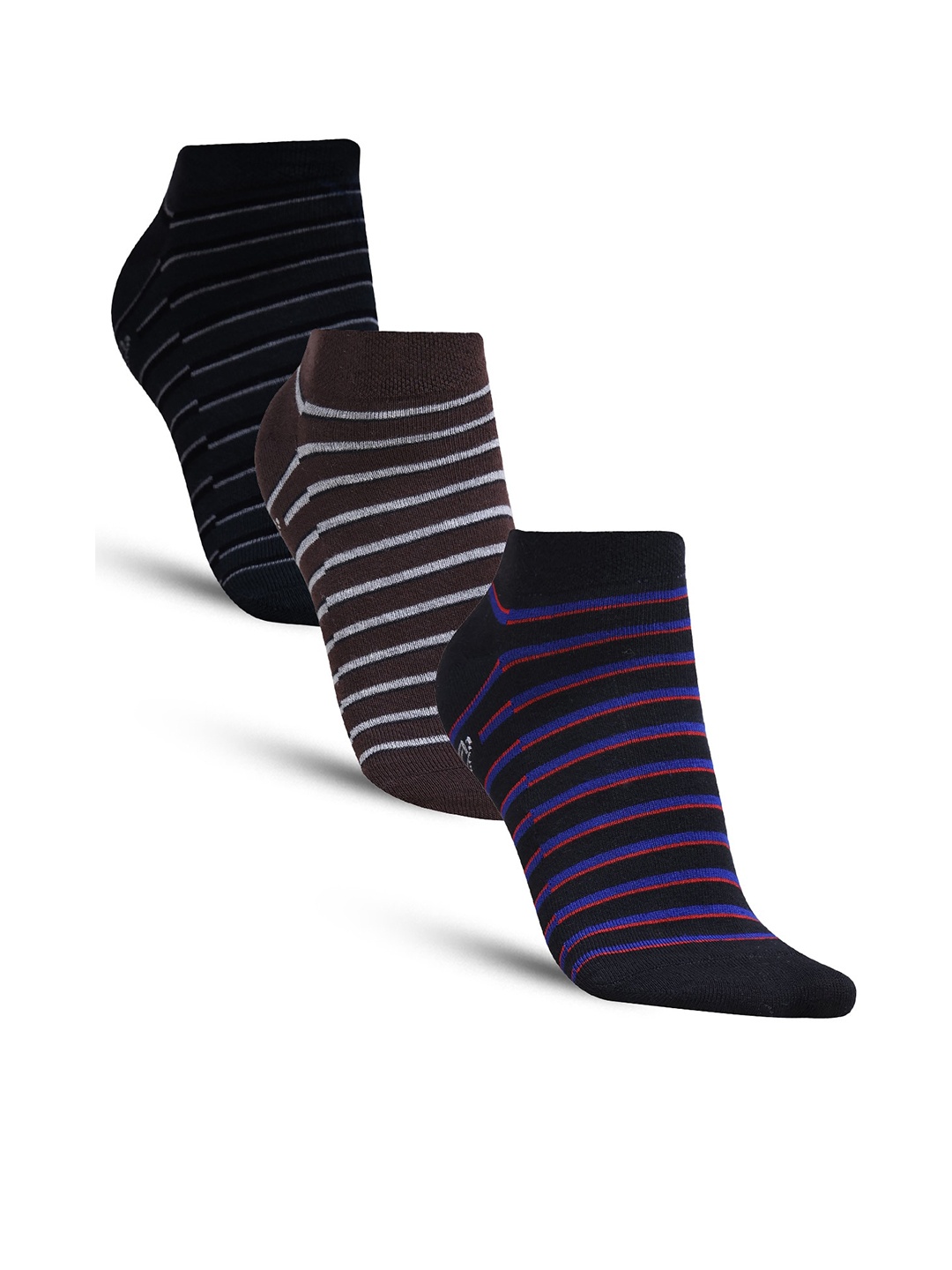

Dollar Socks Men Pack Of 3 Assorted Cotton Ankle Length Socks