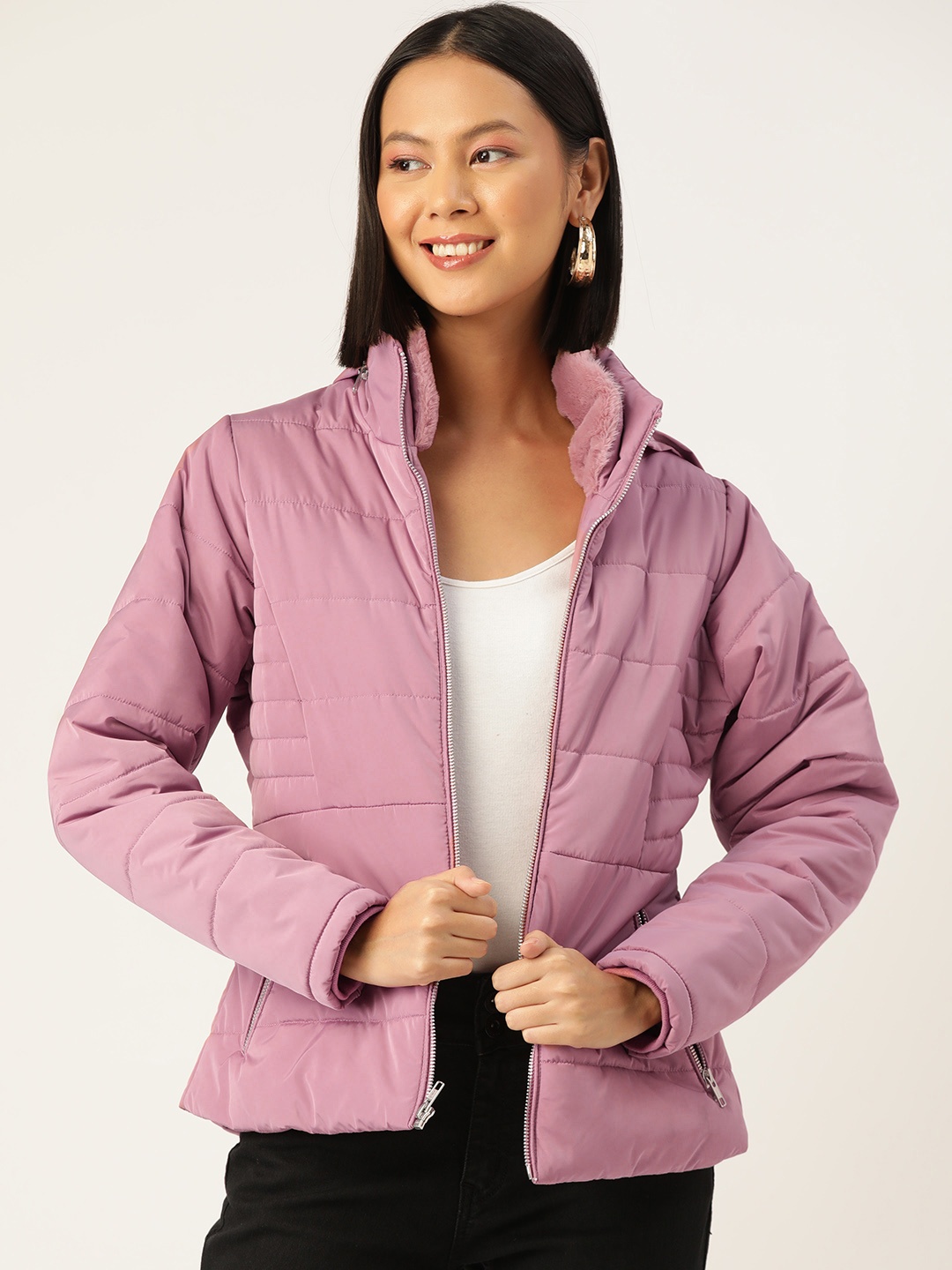 

Okane Women Padded Jacket, Pink