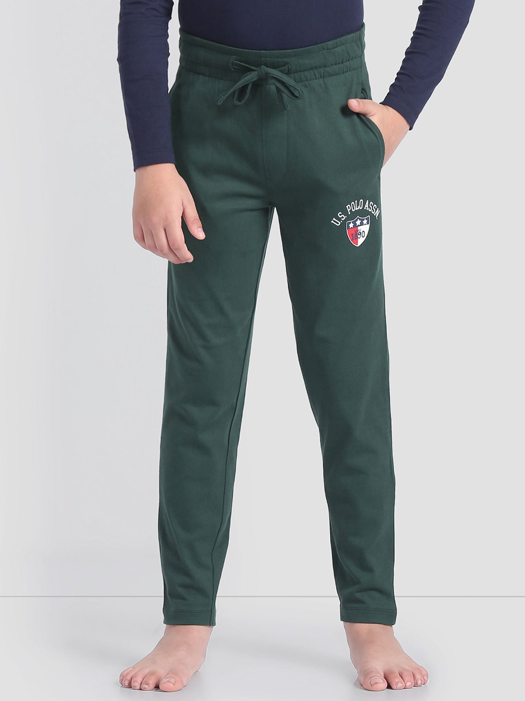 

U.S. Polo Assn. Drawstring Waist Lounge Pant, Green