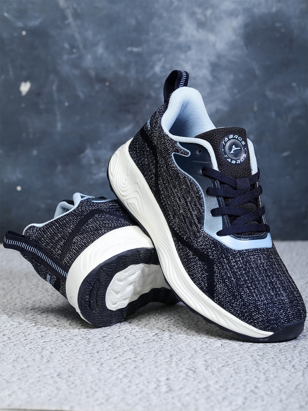 

ABROS Women Mesh Running Shoes, Navy blue