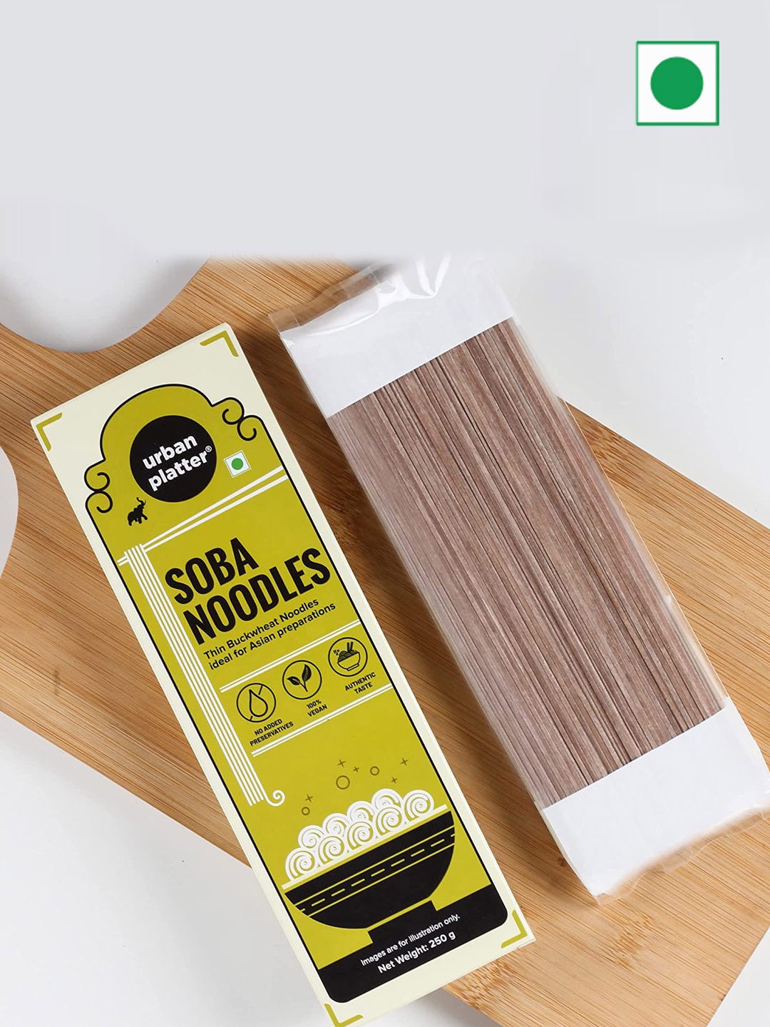 

URBAN PLATTER Soba Noodles 250 gm, White