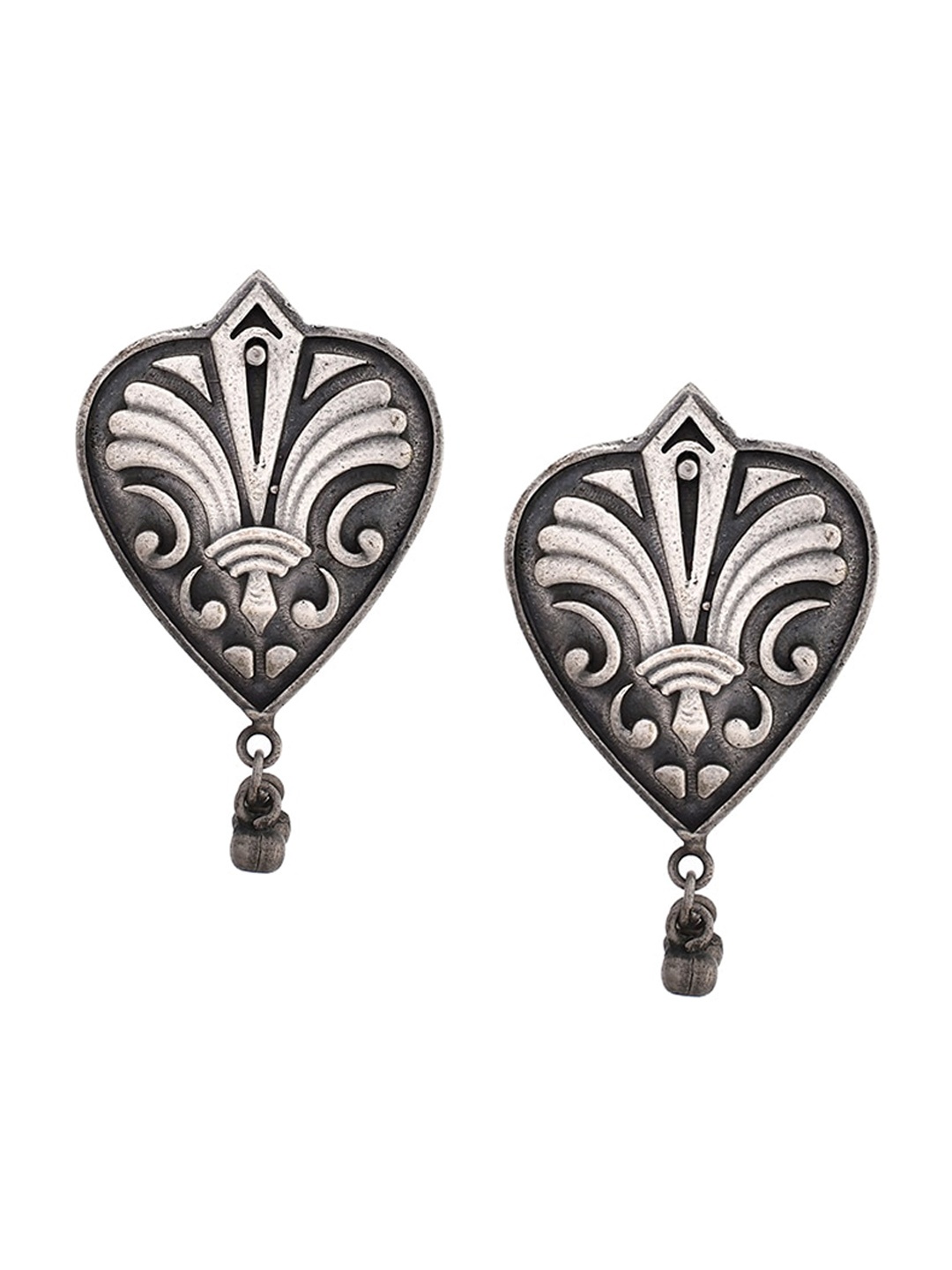 

Infuzze Silver-Plated Contemporary Stud Earrings