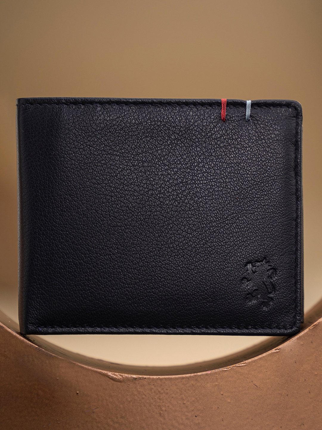 

Red Tape Men Leather Two Fold Wallet, Navy blue