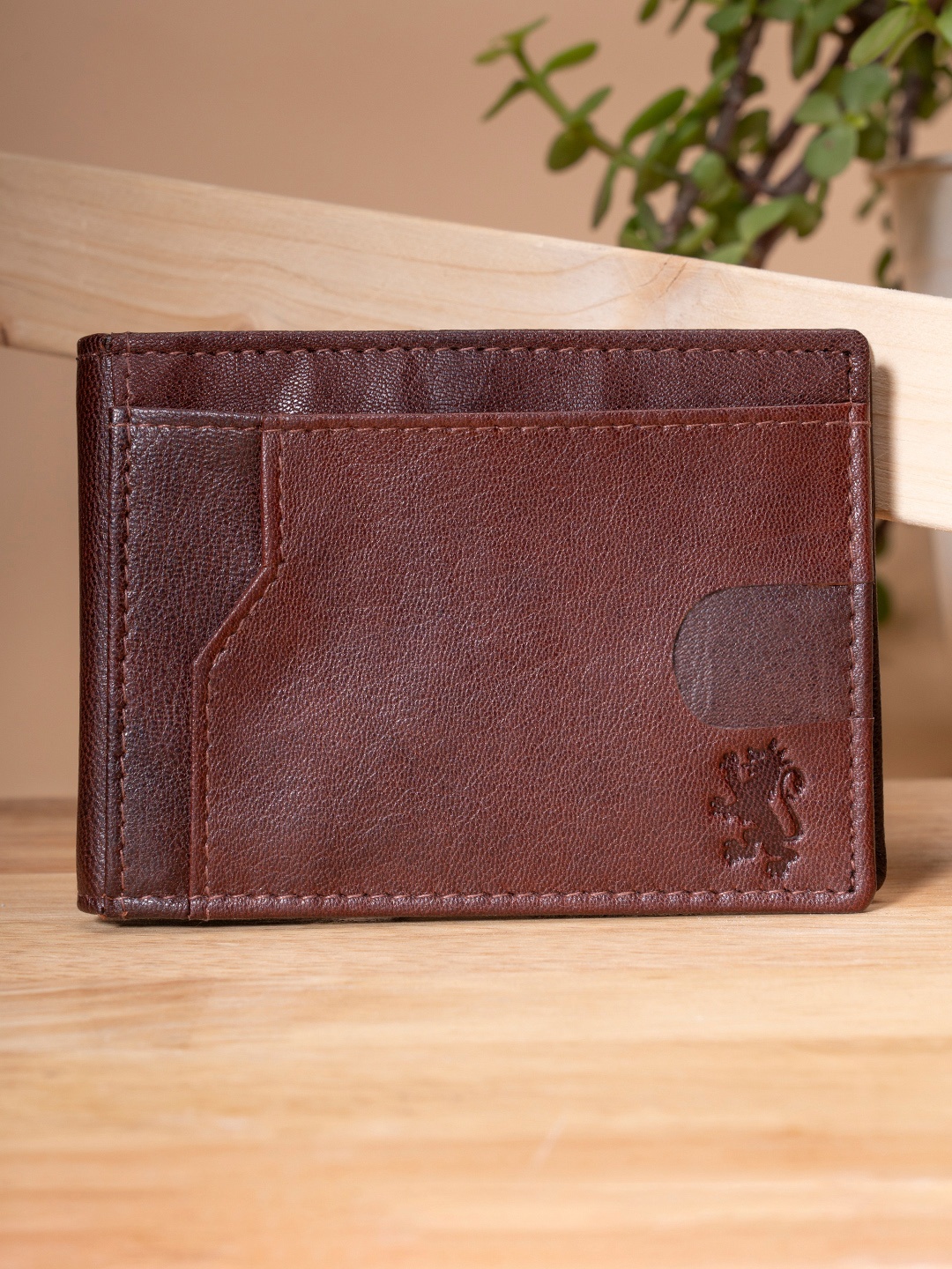

Red Tape Leather Card Holder, Brown