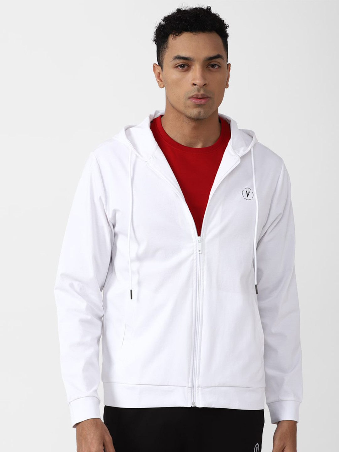 

Van Heusen Flex Hooded Windcheater Sporty Jacket, White