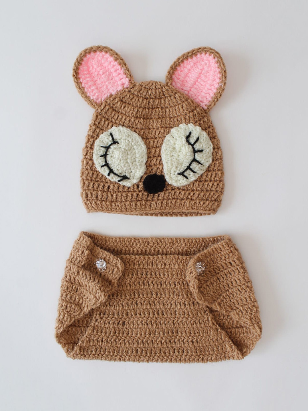 

Woonie Deer Costume Photo Prop Set, Brown