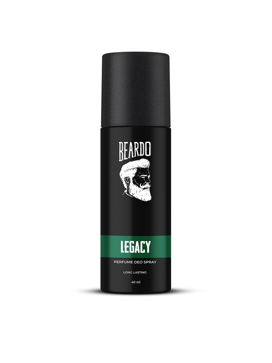 

BEARDO Men Legacy Long-Lasting Body Spray Deodorant - 27 g, Black