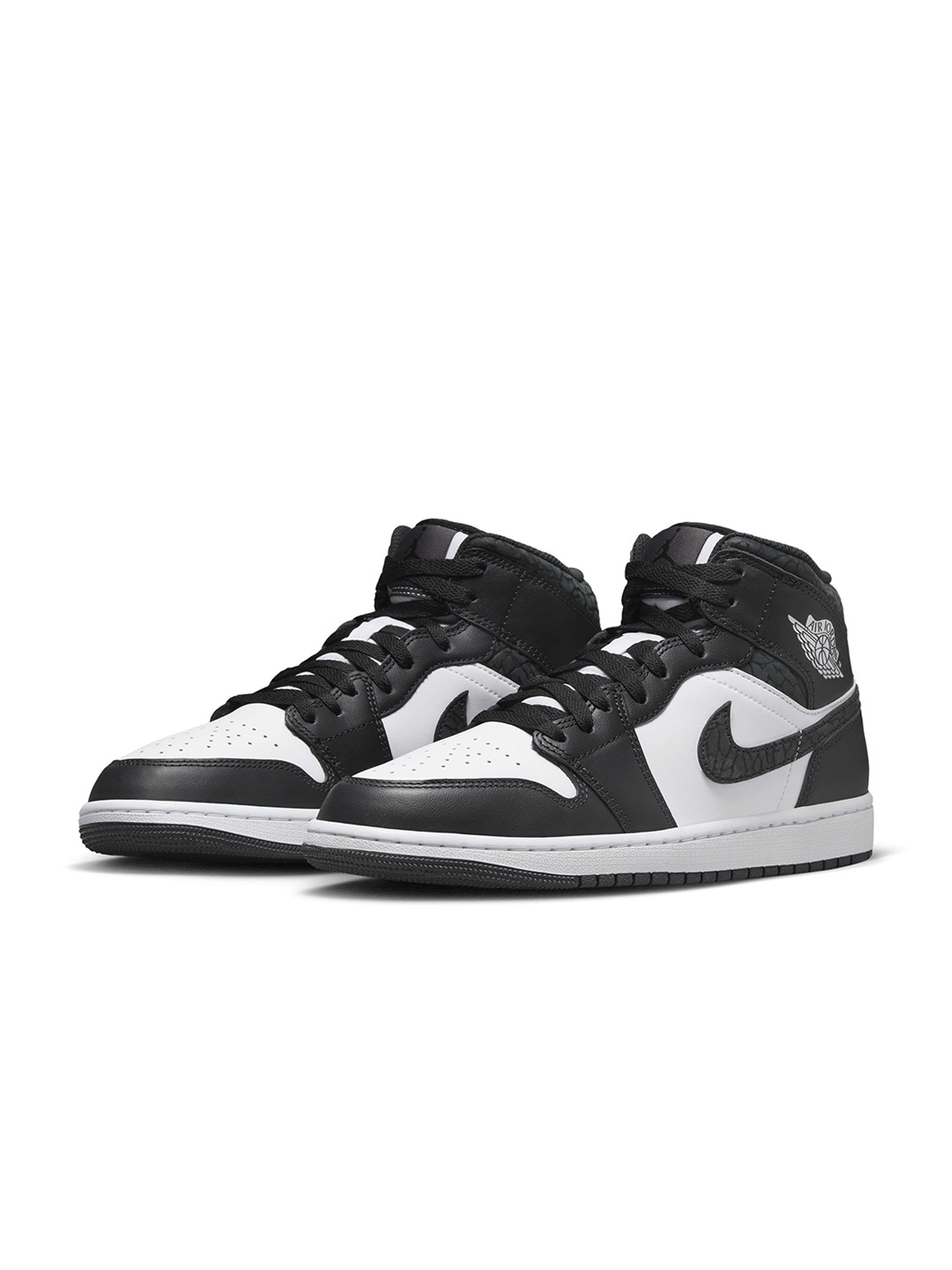 Nike Men Air Jordan 1 Mid SE Sneakers, Black