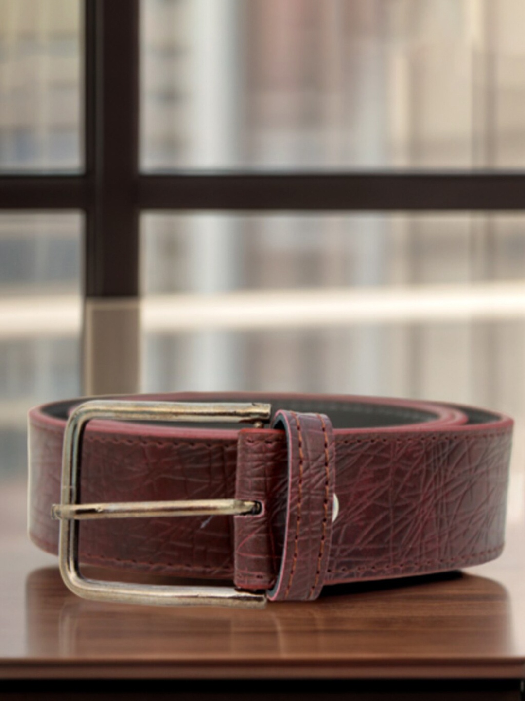 

Kastner Men Textured Belt, Brown