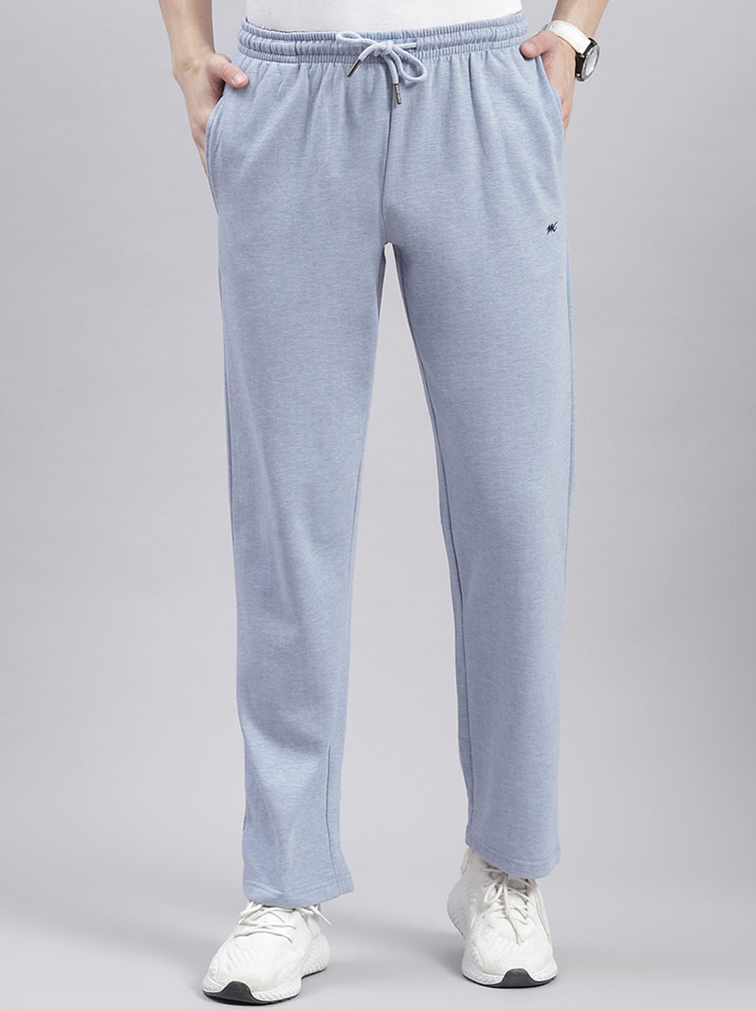 

Monte Carlo Men Mid-rise Track Pants, Blue