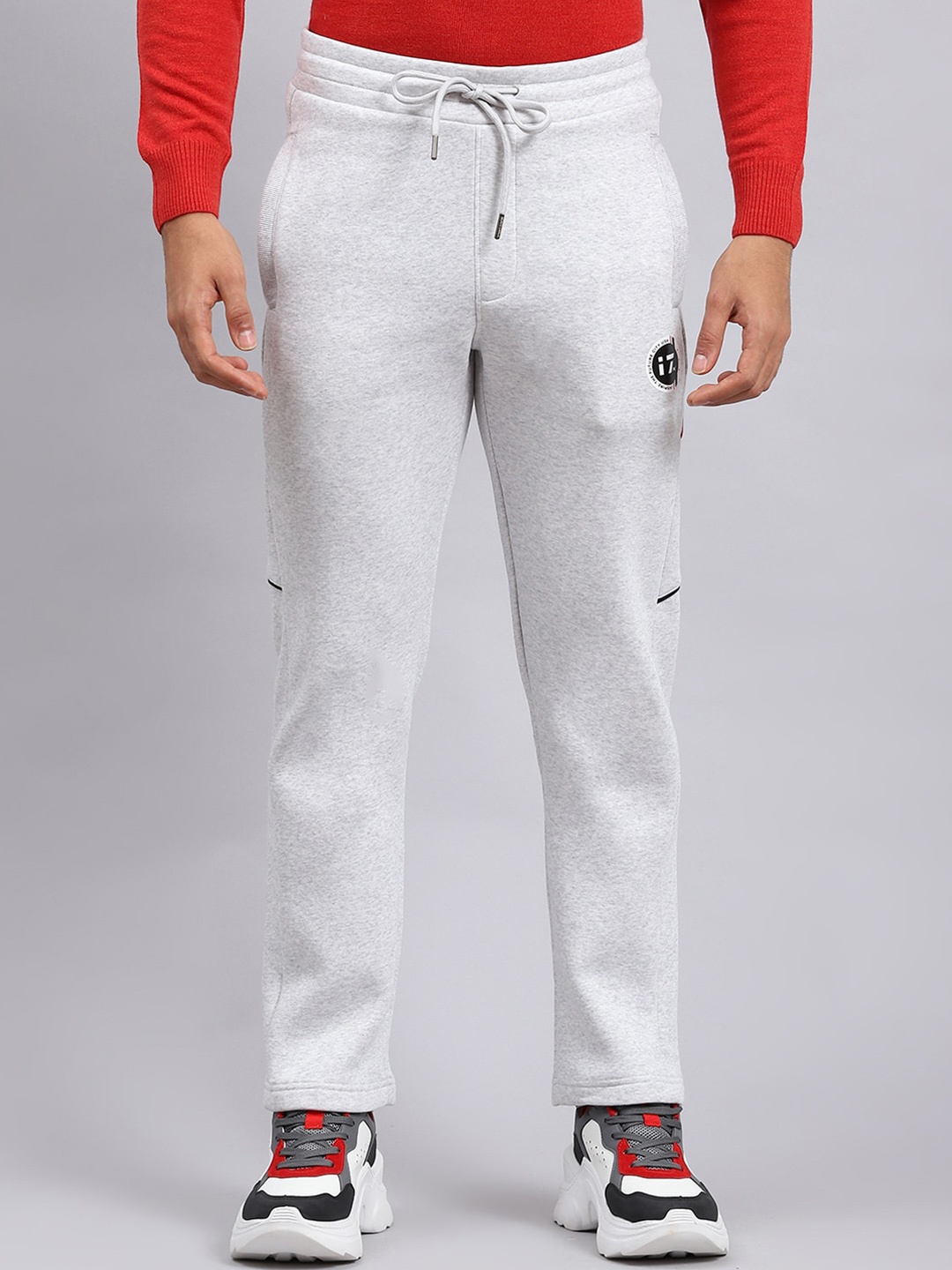 

Monte Carlo Men Regular Fit Track Pants, Grey