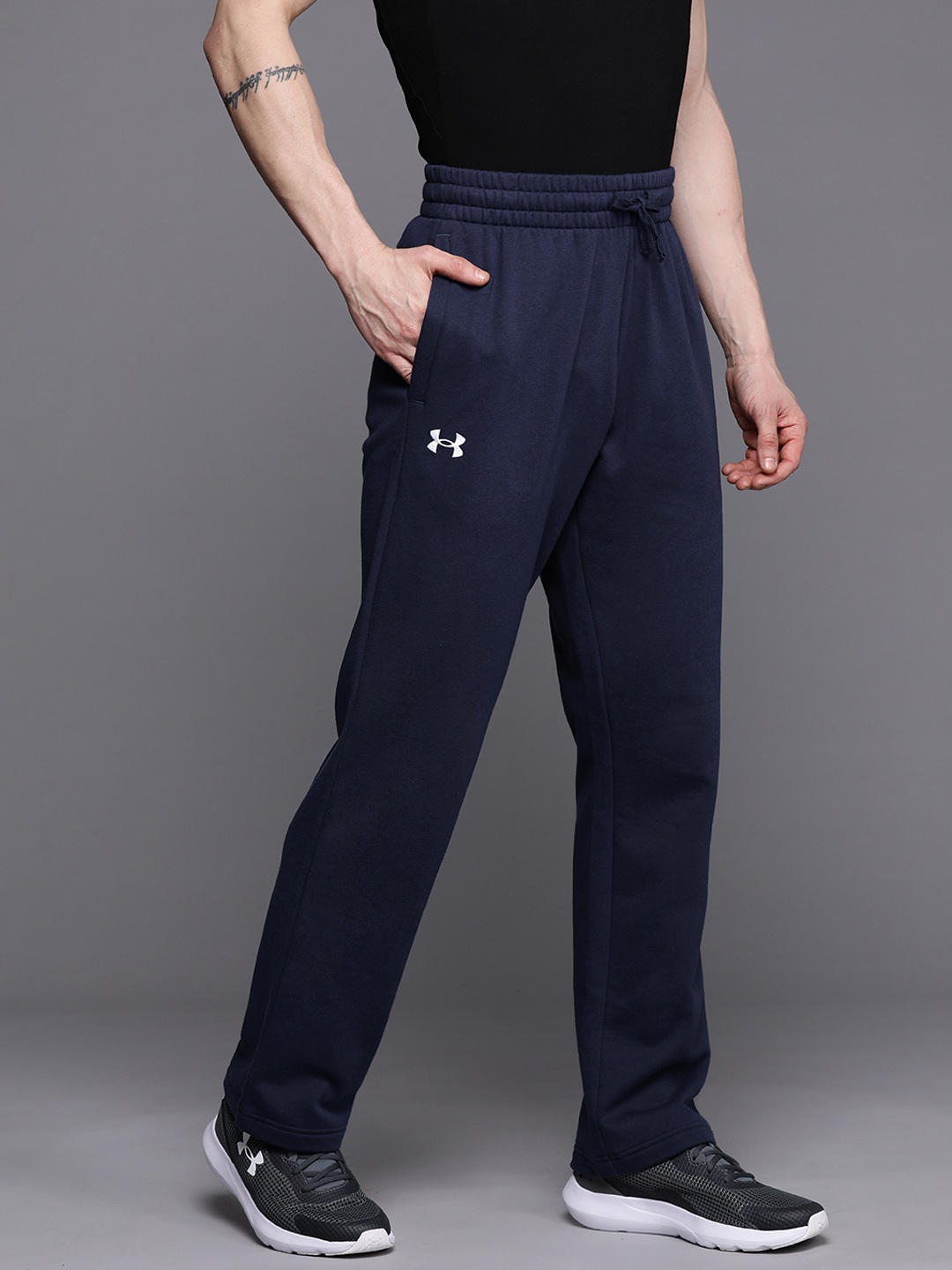 

UNDER ARMOUR Rival Fleece Training Track Pants, Navy blue