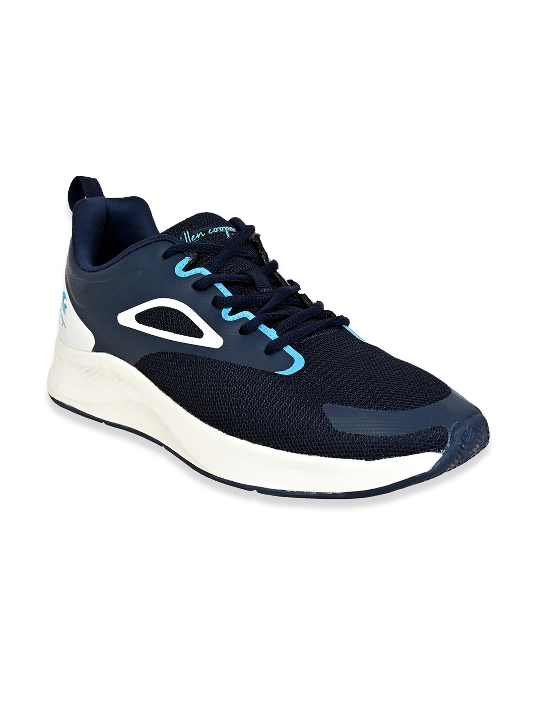 

Allen Cooper Men Mesh Running Memory Foam Sports Shoes, Blue
