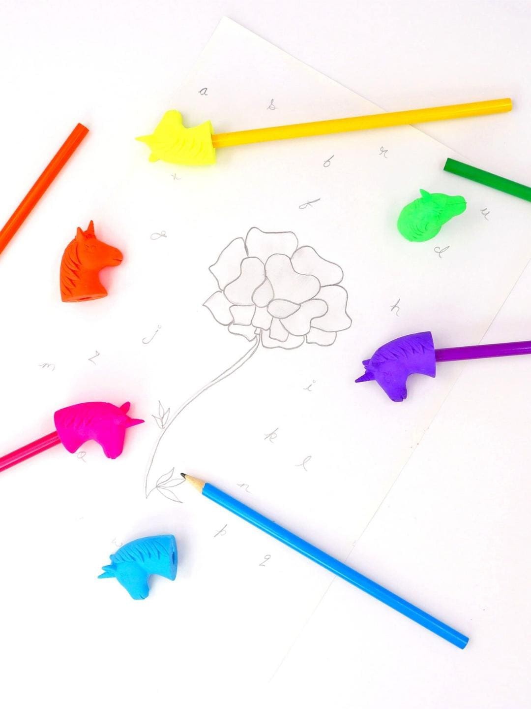 

SCOOBIES Kids Unicorn & Stubby Marker Combo Art and Craft, Pink