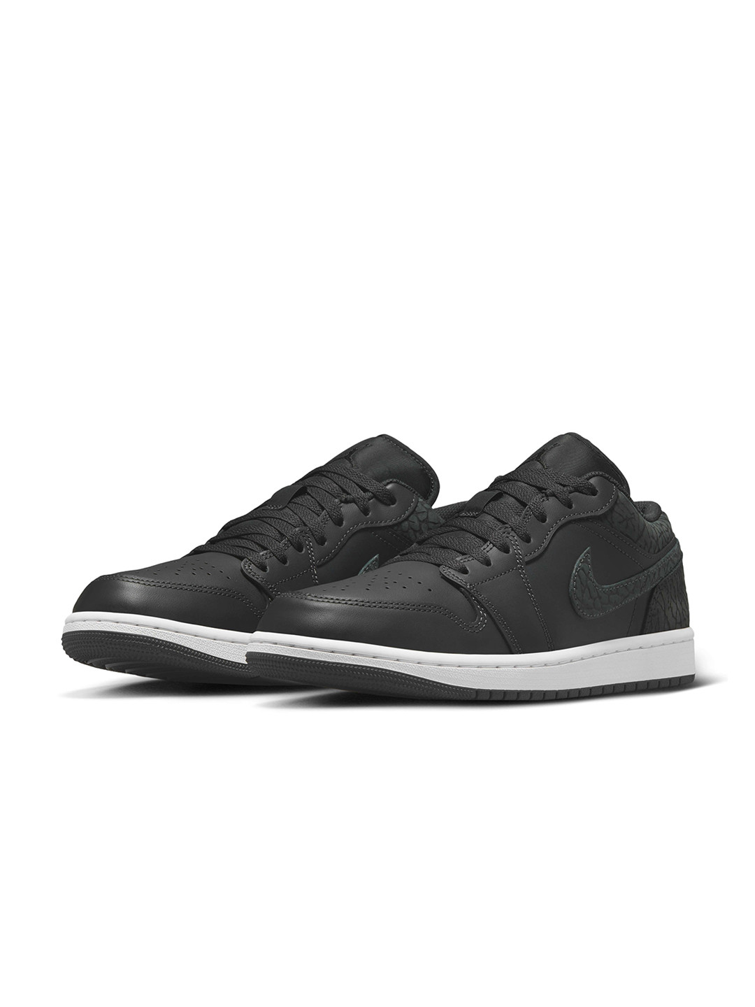 

Nike Men Air Jordan 1 Low SE Sneakers, Black