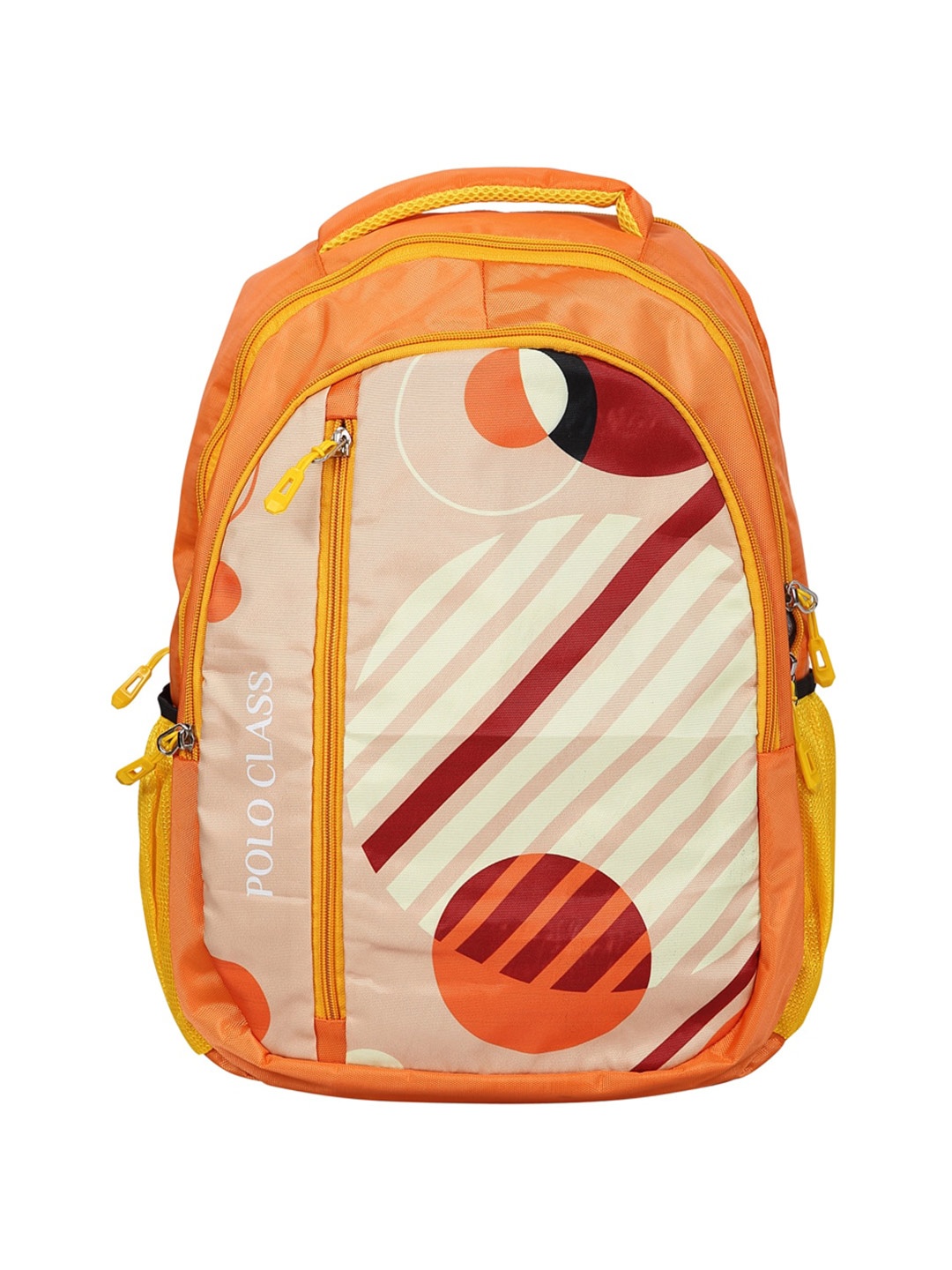 

Polo Class Unisex Graphic Printed Fabric Backpack, Yellow